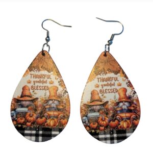 Thankful Grateful Earringsd